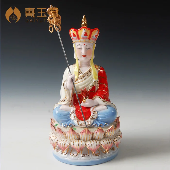 Dai Yutang ornaments upscale new home temple dedicated to decoration/8 inch under-glazed color bodhisattva D03-011D
Dai Yutang ornaments upscale new home temple dedicated to decoration/8 inch under-glazed color bodhisattva D03-011D