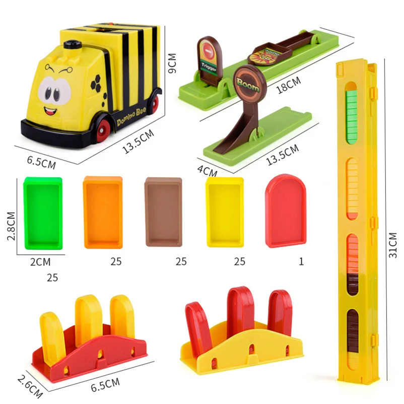 Domino Electric Stacking Train Set Plastic Dominoes Board Game Laying Car Colored Dominos Blocks Educational Toys for Children
Domino Electric Stacking Train Set Plastic Dominoes Board Game Laying Car Colored Dominos Blocks Educational Toys for Children
