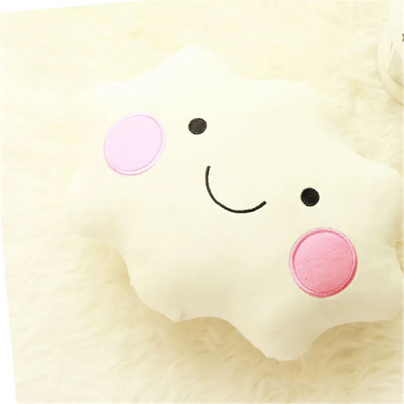 35CM Cute Cloud Cushion Pillow Comfortable Car Sofa PP Cotton Stuffed Plush Toys Soft Bed Sleeping Pillows Home Cushions 2 Style
35CM Cute Cloud Cushion Pillow Comfortable Car Sofa PP Cotton Stuffed Plush Toys Soft Bed Sleeping Pillows Home Cushions 2 Style
