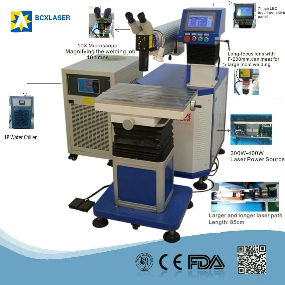 YAG precise laser soldering machine 300W 400W 500w laser welding machine good price
YAG precise laser soldering machine 300W 400W 500w laser welding machine good price