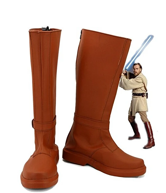 Рыцарь Джедай ботинки для косплея Obi Wan Kenobi|star wars boots|jedi bootsstar shoes |