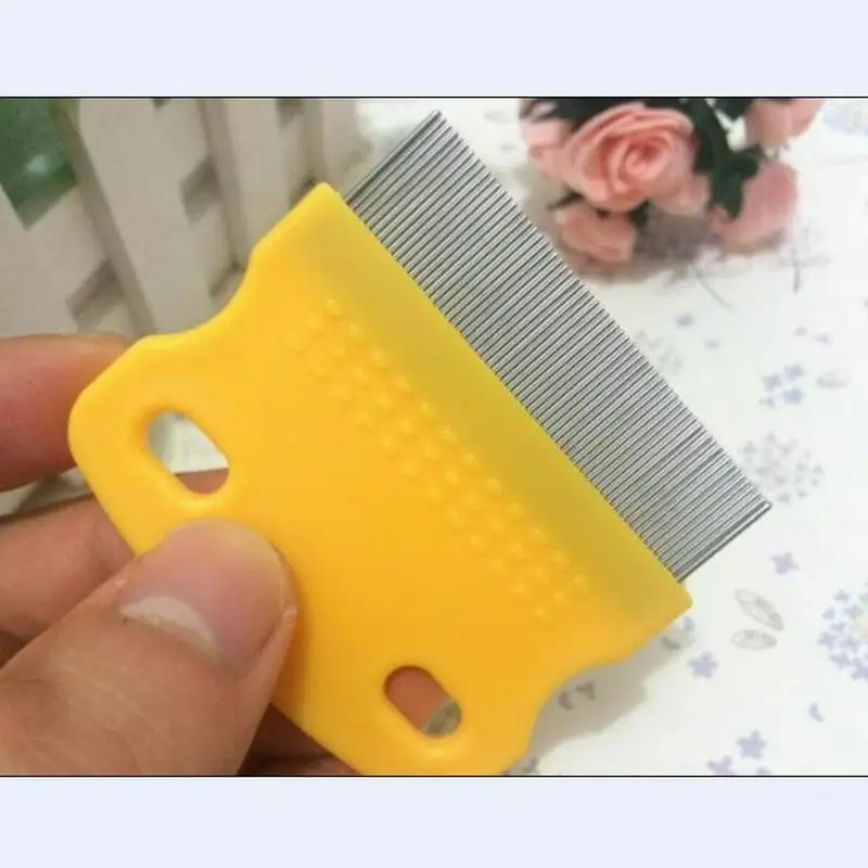 Wholesale 6CM stainless steel lice comb detangle dandruff comb hairbrush for hair care cleaning hairdressing styling tool
Wholesale 6CM stainless steel lice comb detangle dandruff comb hairbrush for hair care cleaning hairdressing styling tool