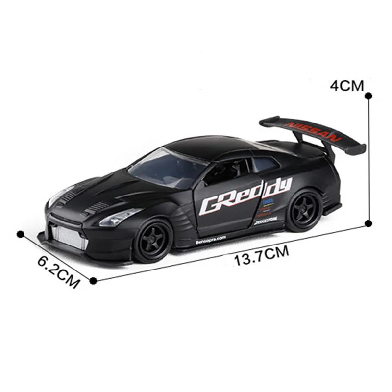 High Simulation GTR Model Car 1:36 Diecast Vehicles Scale Alloy Pull Back GTR R35 Car Model Toys For Kids V043
High Simulation GTR Model Car 1:36 Diecast Vehicles Scale Alloy Pull Back GTR R35 Car Model Toys For Kids V043