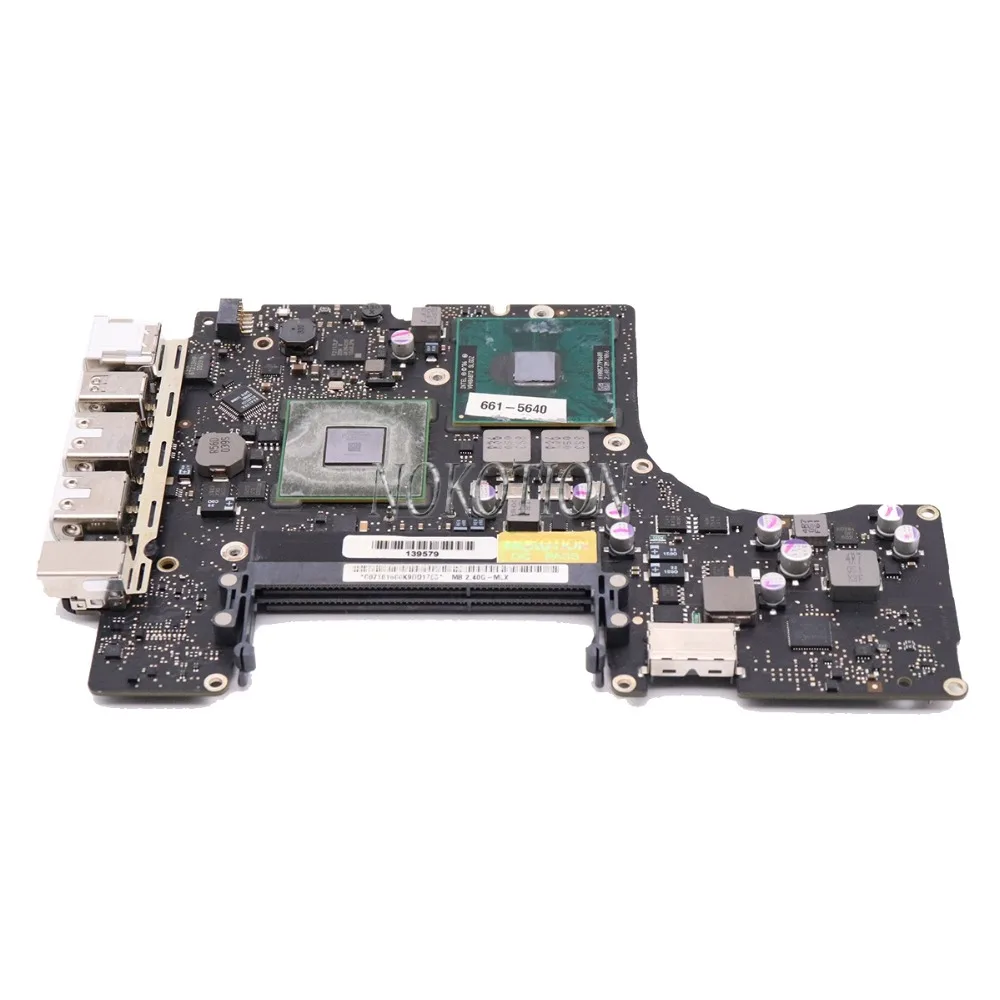 NOKOTION 2009 Year 661-5640 for MacBook pro A1342 laptop motherboard 820-2877-B MCP89MZ-A3 ddr3 P8600 2.40Ghz CPU
NOKOTION 2009 Year 661-5640 for MacBook pro A1342 laptop motherboard 820-2877-B MCP89MZ-A3 ddr3 P8600 2.40Ghz CPU