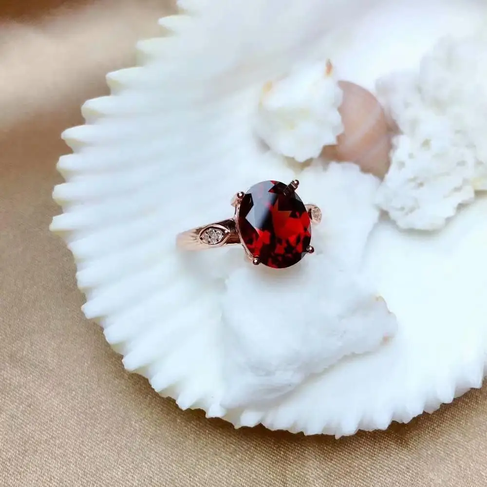 SHILOVEM real 925 sterling silver real Natural garnet rings fine Jewelry women wedding Christmas gift new 9*11mm mj0911022ags
SHILOVEM real 925 sterling silver real Natural garnet rings fine Jewelry women wedding Christmas gift new 9*11mm mj0911022ags