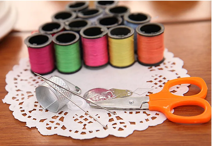 В японском стиле 21 шт. DIY устройство вдевания нитки иглы наперстки для ножниц