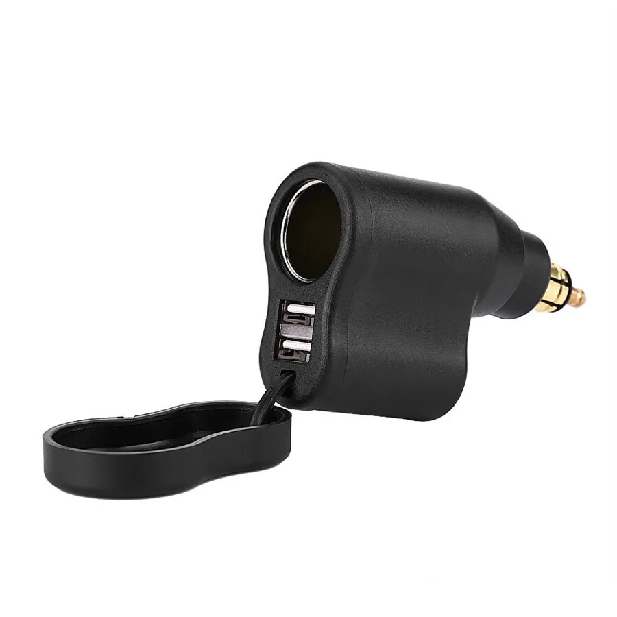 12V Motorcycle Dual USB Cigarette Lighter Waterproof Motorcycle 3.3A Charger Adapter For BMW Din Hella Plug
12V Motorcycle Dual USB Cigarette Lighter Waterproof Motorcycle 3.3A Charger Adapter For BMW Din Hella Plug