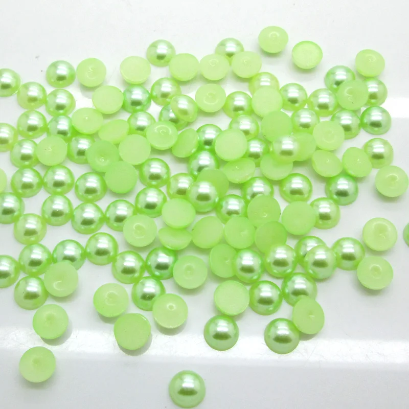 1000Pcs 7mm Green Half Roud Pearl Beads FlatBack Scrapbook Craft Cabochon Kawaii DIY Embellishments Accessories
1000Pcs 7mm Green Half Roud Pearl Beads FlatBack Scrapbook Craft Cabochon Kawaii DIY Embellishments Accessories