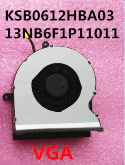 New Laptop/Notebook CPU Cooling Fan For Asus ROG G751 G751JY G751JT G751JZ G751JL KSB0612HBA02 13NB06P1P10011 KSB0612HBA03 12V
New Laptop/Notebook CPU Cooling Fan For Asus ROG G751 G751JY G751JT G751JZ G751JL KSB0612HBA02 13NB06P1P10011 KSB0612HBA03 12V