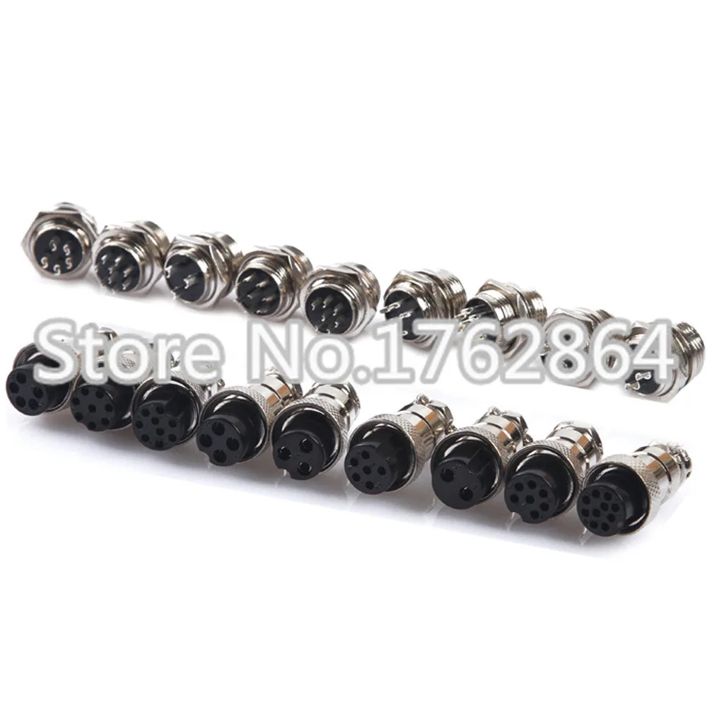5 set/lot 16mm Aviation Plug Socket Connectors GX16 Male & Female 2pin/3pin/4pin/5pin/6pin/7pin/8pin/9pin/10pin
5 set/lot 16mm Aviation Plug Socket Connectors GX16 Male & Female 2pin/3pin/4pin/5pin/6pin/7pin/8pin/9pin/10pin