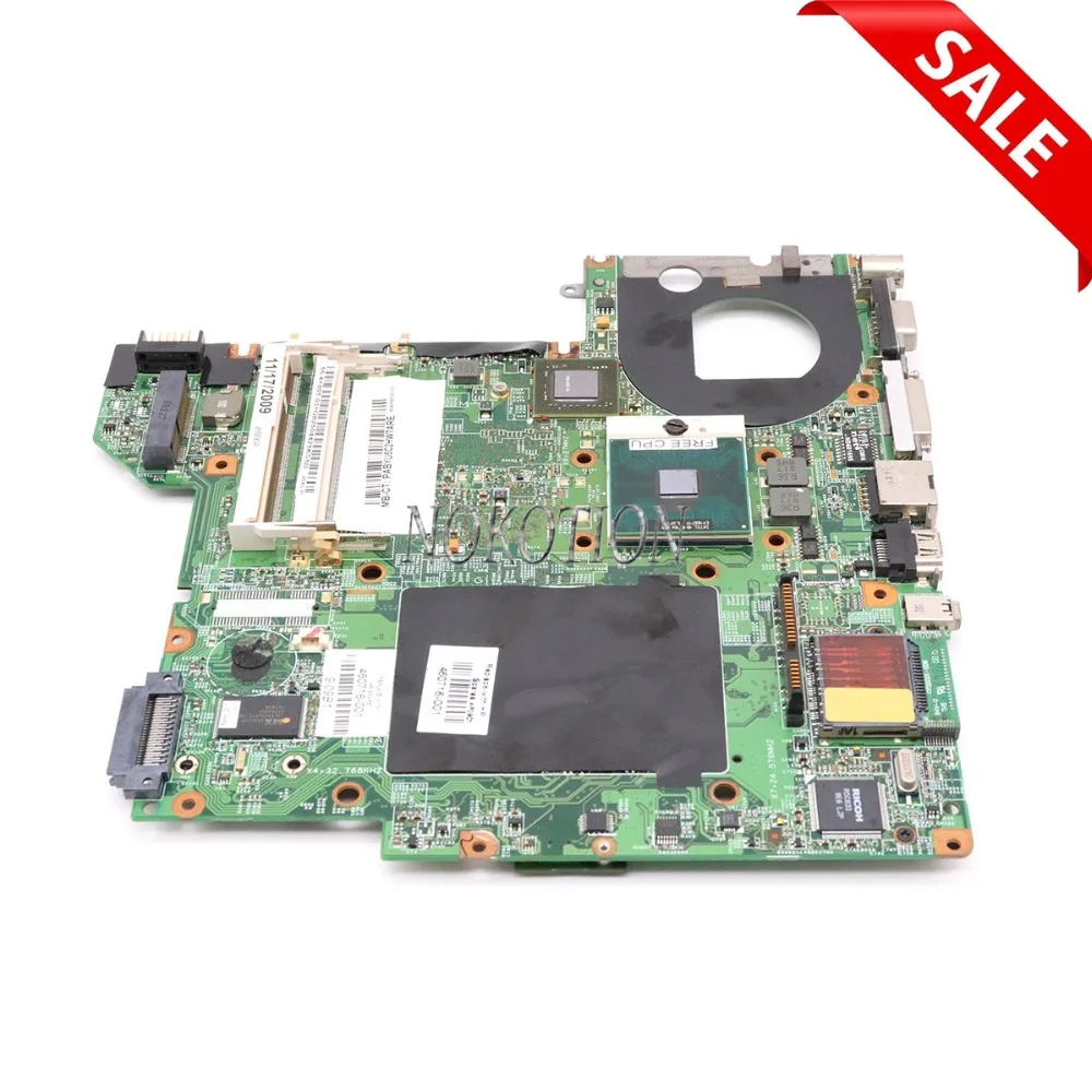 NOKOTION 460716-001 448596-001 Laptop Motherboard for HP Compaq pavilion dv2000 V3000 G86-631-A2 update graphics Mainboard
NOKOTION 460716-001 448596-001 Laptop Motherboard for HP Compaq pavilion dv2000 V3000 G86-631-A2 update graphics Mainboard