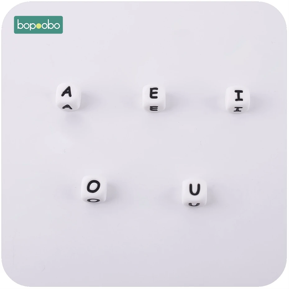 Bopoobo Baby Silicone Letter Beads 10pcs Diy Baby Name Personalized Teething Necklace Food Grade Silicone Teether BPA Free Beads
Bopoobo Baby Silicone Letter Beads 10pcs Diy Baby Name Personalized Teething Necklace Food Grade Silicone Teether BPA Free Beads