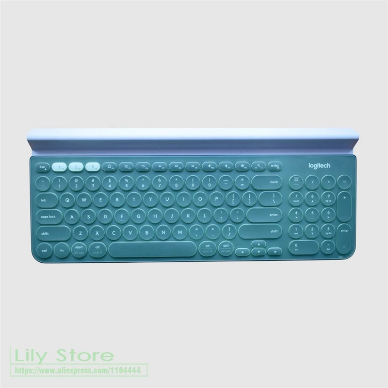 Силиконовая Пылезащитная Механическая Беспроводная Bluetooth клавиатура для LOGITECH K780