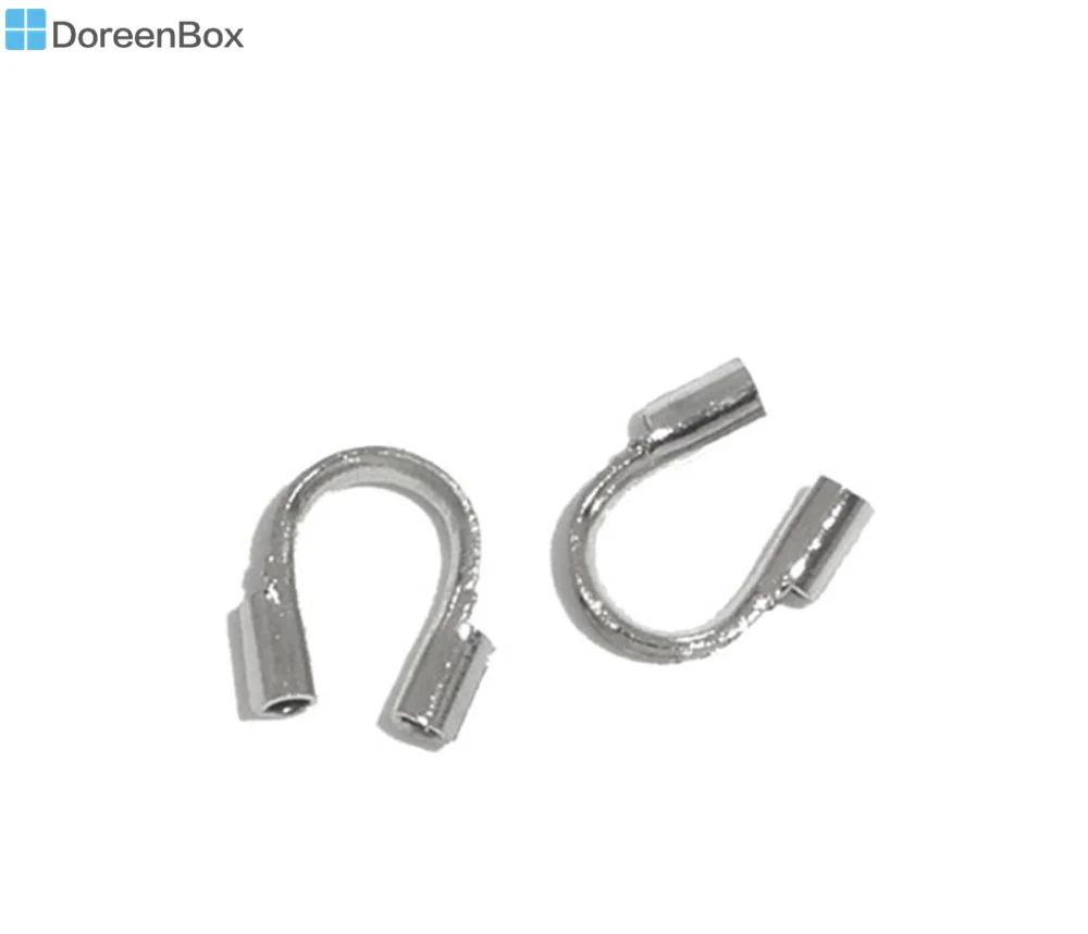 Doreen Box Lovely 200 Silver Color Wire Guardian Wire Protectors 5x5mm (B06709)
Doreen Box Lovely 200 Silver Color Wire Guardian Wire Protectors 5x5mm (B06709)