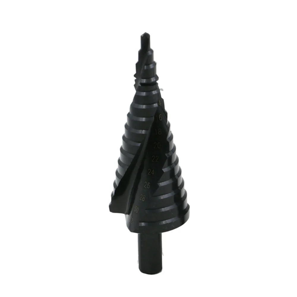 HSS Cobalt Step Drills 4-32/4-20/4-12MM Nitrogen High Speed Steel Spiral for Metal Cone Drill Bit Set Triangle Shank Hole Cutter
HSS Cobalt Step Drills 4-32/4-20/4-12MM Nitrogen High Speed Steel Spiral for Metal Cone Drill Bit Set Triangle Shank Hole Cutter