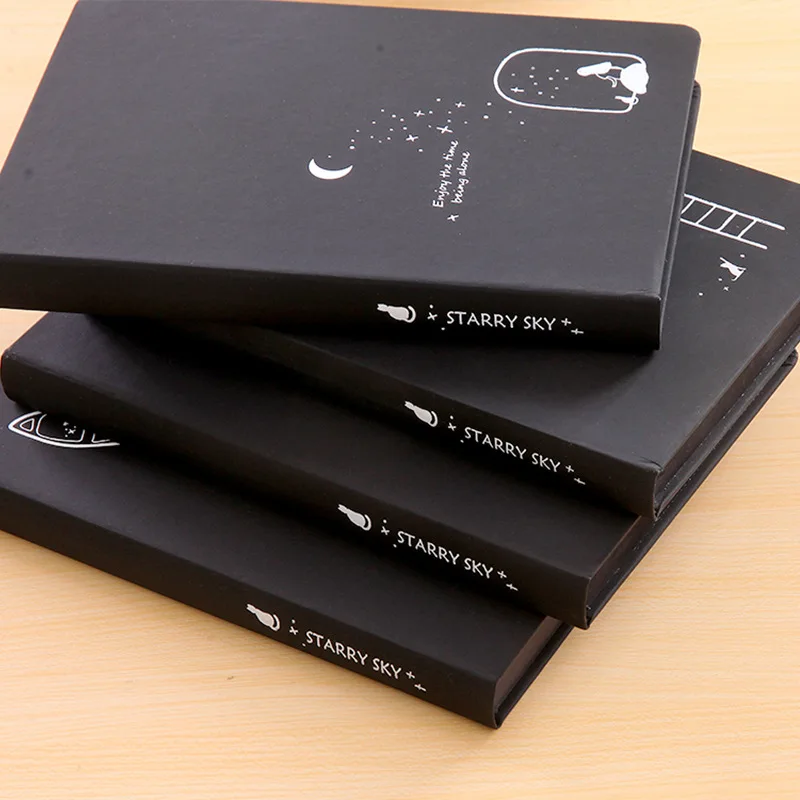 CXZY Starry sky Notebook paper black Inner Page vintage sketchbook travel journal diary book filofax Planner bullet agenda 4B817
CXZY Starry sky Notebook paper black Inner Page vintage sketchbook travel journal diary book filofax Planner bullet agenda 4B817