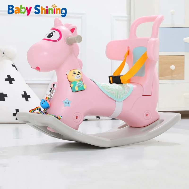 Baby Shining Rocking Horse Baby Walker Trojan Child Rocking Toys Baby Small Plastic Baby Shake Rocker Kids Toys Birthday Gift
Baby Shining Rocking Horse Baby Walker Trojan Child Rocking Toys Baby Small Plastic Baby Shake Rocker Kids Toys Birthday Gift