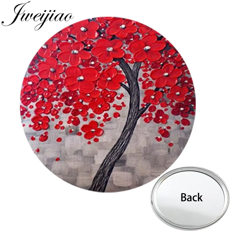 JWEIJIAO Red Flowers Tree Art Photo One Side Mini Pocket Mirror Life Tree Portable Makeup Vanity Hand Travel Purse Mirror
JWEIJIAO Red Flowers Tree Art Photo One Side Mini Pocket Mirror Life Tree Portable Makeup Vanity Hand Travel Purse Mirror