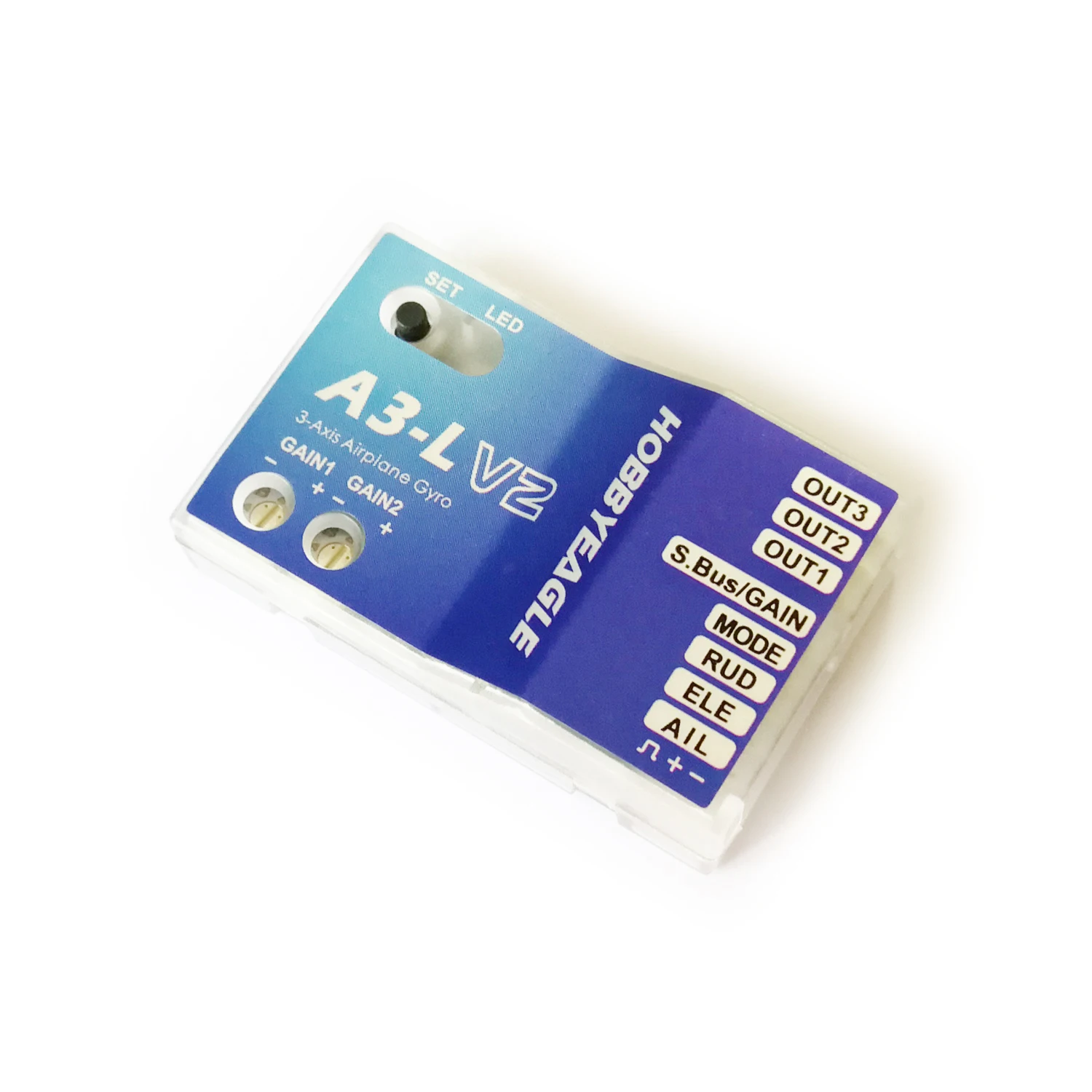 Eagle A3-L V2 Aeroplane Flight Controller Stabilizer System 3-axle Gyro for RC Airplanes Fixed-wing Copter
Eagle A3-L V2 Aeroplane Flight Controller Stabilizer System 3-axle Gyro for RC Airplanes Fixed-wing Copter
