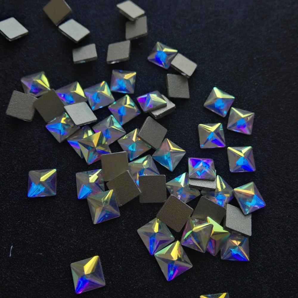 288pcs A2307 6x6mm Non HotFix FlatBack Flatback Gems Crystal Stone For Jewelry Crafts Dress Decorations
288pcs A2307 6x6mm Non HotFix FlatBack Flatback Gems Crystal Stone For Jewelry Crafts Dress Decorations