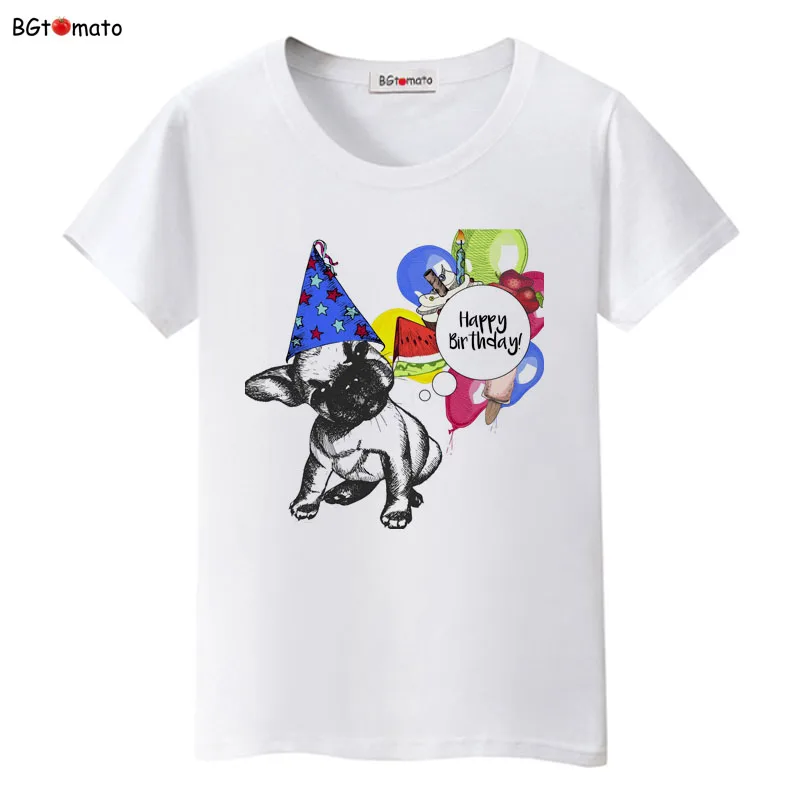 BGtomato LOL dog saying hello cute T-shirt women originality fashion lovely animal shirt Brand good quality tops shirts
BGtomato LOL dog saying hello cute T-shirt women originality fashion lovely animal shirt Brand good quality tops shirts