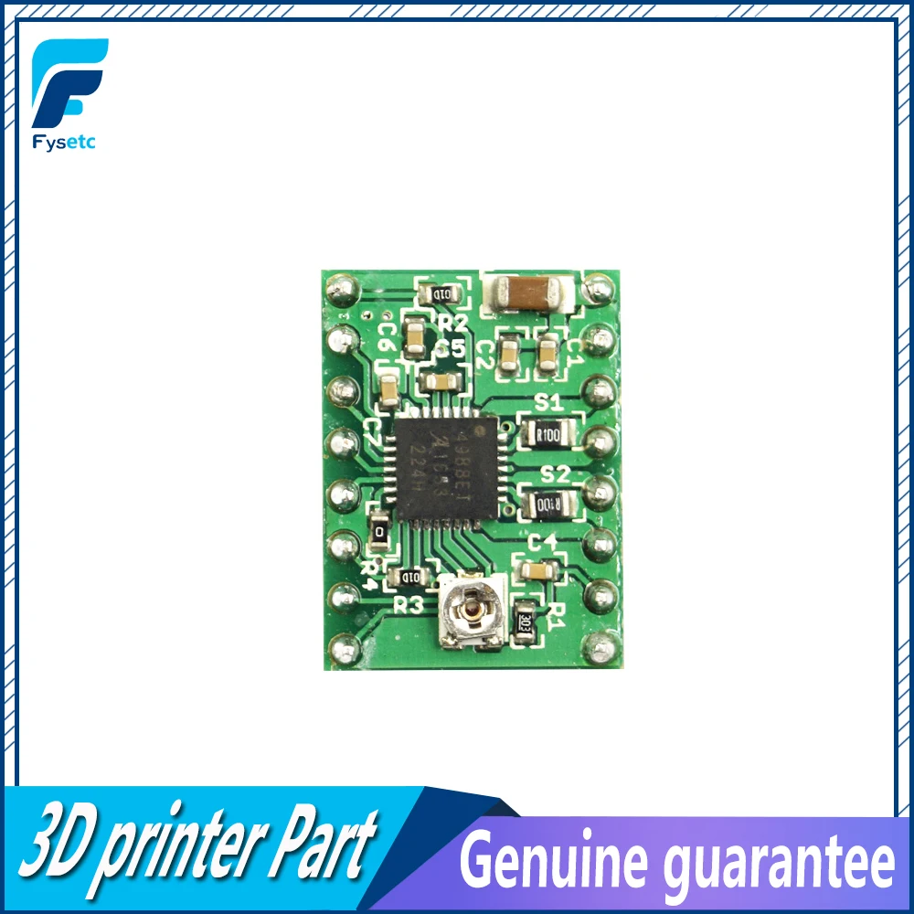 50pcs/lot Stepper Driver Green A4988 Stepper Motor-Driver Module Dropshipping stepstick A4988 For 3d Printer Parts
50pcs/lot Stepper Driver Green A4988 Stepper Motor-Driver Module Dropshipping stepstick A4988 For 3d Printer Parts