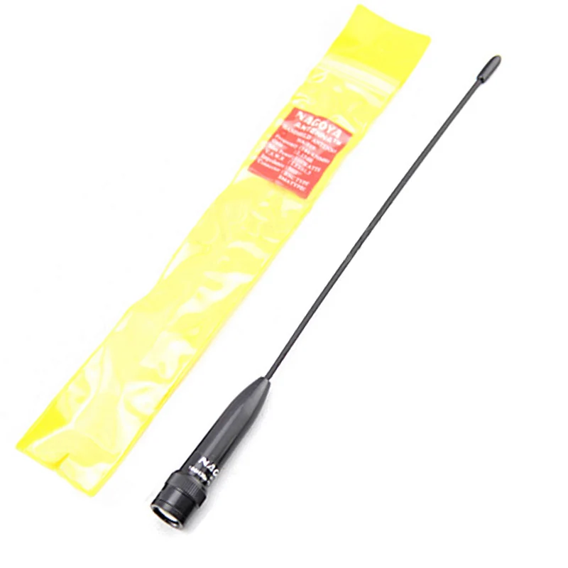 NEW NA-519 BNC Male 144/430MHz Dual Band Antenna for Radio Walkie talkie IC-V8/V80/V82/V85 TK100 TK200 TK300 TK308 CB Radio
NEW NA-519 BNC Male 144/430MHz Dual Band Antenna for Radio Walkie talkie IC-V8/V80/V82/V85 TK100 TK200 TK300 TK308 CB Radio