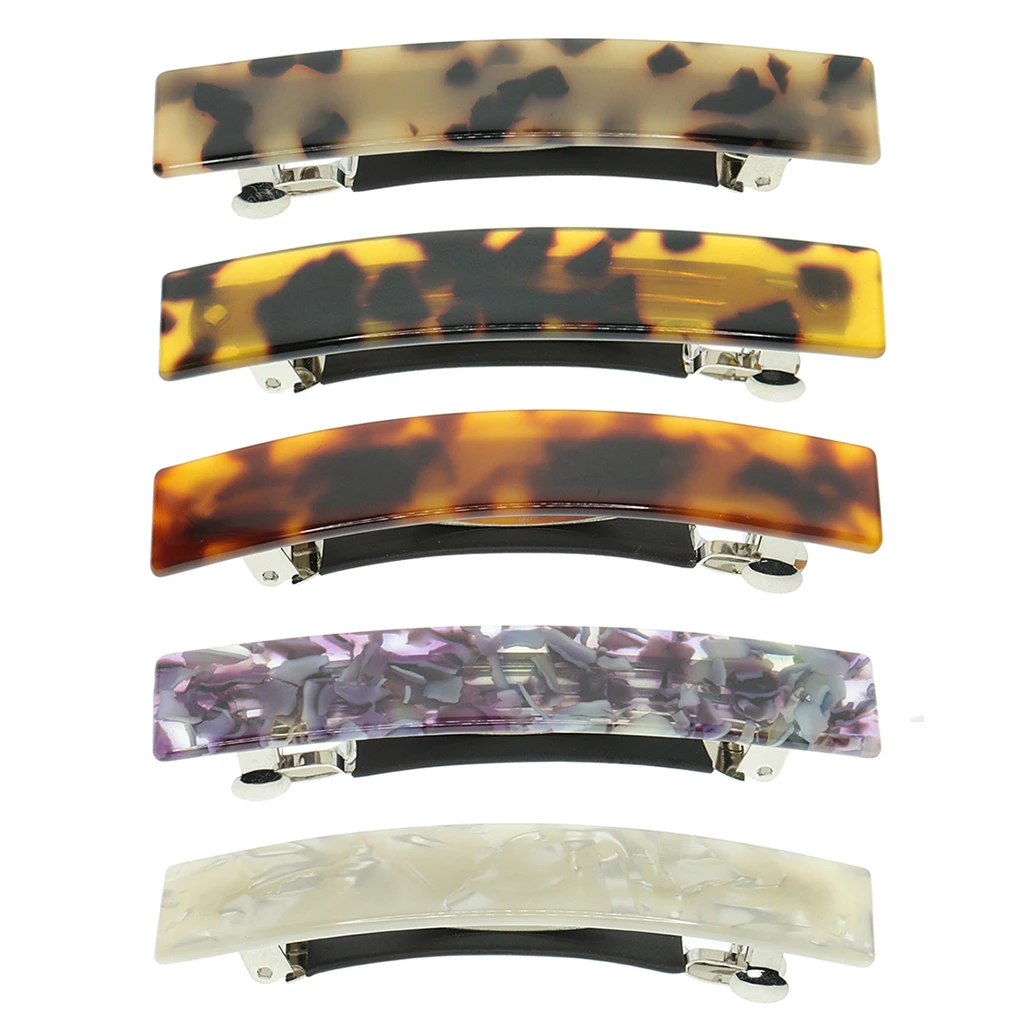 French Style Acetate Leopard Hair Clips for Women Trendy Automatic Barrette Hair Clips Pins Hair
French Style Acetate Leopard Hair Clips for Women Trendy Automatic Barrette Hair Clips Pins Hair