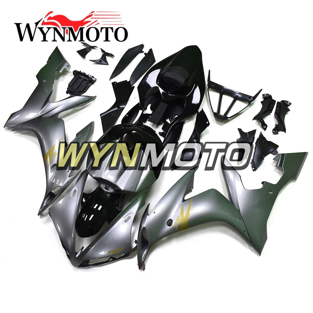 Complete Fairings Kit For Yamaha YZF1000 R1 Year 2004-2006 04 05 06 Injection ABS Plastics Fairings Bodywork Silver Black
Complete Fairings Kit For Yamaha YZF1000 R1 Year 2004-2006 04 05 06 Injection ABS Plastics Fairings Bodywork Silver Black