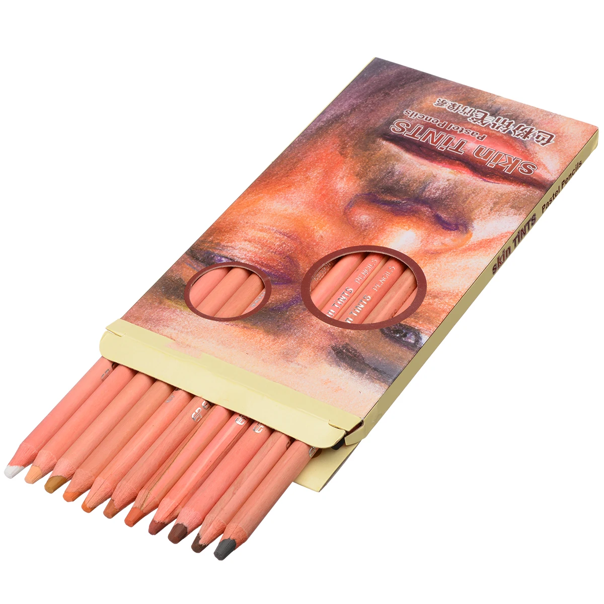 12pcs/set New 17.5cm Wooden Colored Pencils Portrait Drawing Skin Tints Soft Pastel Colored Pencils for Home School Student Use
12pcs/set New 17.5cm Wooden Colored Pencils Portrait Drawing Skin Tints Soft Pastel Colored Pencils for Home School Student Use