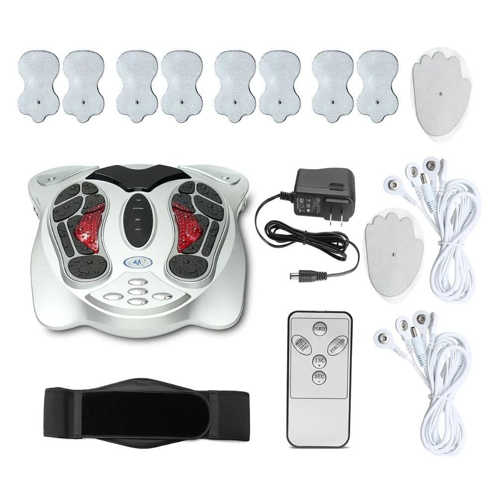 electric foot massager Tourmaline heating reflexology spa with low frequency pulse acupuncture EMS TEN circulation booster
electric foot massager Tourmaline heating reflexology spa with low frequency pulse acupuncture EMS TEN circulation booster