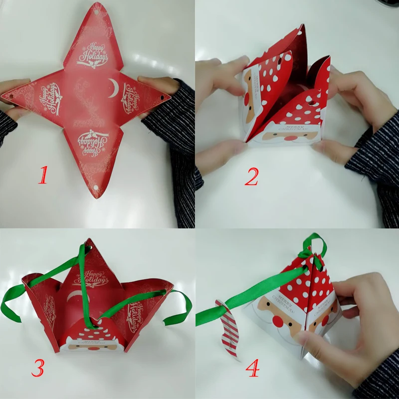 30pcs/lot New Year Christmas Candy Box Bag Christmas Tree Snowman Kids Gift Box Paper Boxes Gift Bags Container Navidad Supplies
30pcs/lot New Year Christmas Candy Box Bag Christmas Tree Snowman Kids Gift Box Paper Boxes Gift Bags Container Navidad Supplies