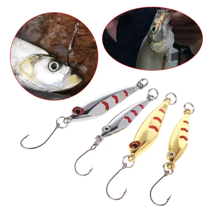 4 Pcs/Set Fishing Bait Sequin Simple Silver + Gold 3g/5g Sequins Pailette Freshwater Fishing Carp Metal Spoon Hard Lure
4 Pcs/Set Fishing Bait Sequin Simple Silver + Gold 3g/5g Sequins Pailette Freshwater Fishing Carp Metal Spoon Hard Lure