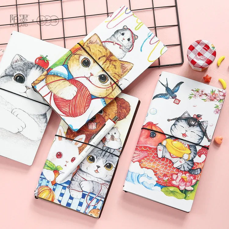 Kawaii Fortune Cat PU Leather Cover Notebook travel Diary Book Exercise Composition Binding Note Notepad Gift Stationery
Kawaii Fortune Cat PU Leather Cover Notebook travel Diary Book Exercise Composition Binding Note Notepad Gift Stationery