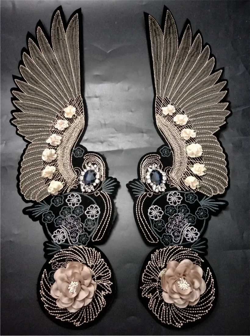 wing beaded sticker for clothes strijk applicaties voor kleding sew on designer patches for jeans parches bordados para ropa
wing beaded sticker for clothes strijk applicaties voor kleding sew on designer patches for jeans parches bordados para ropa