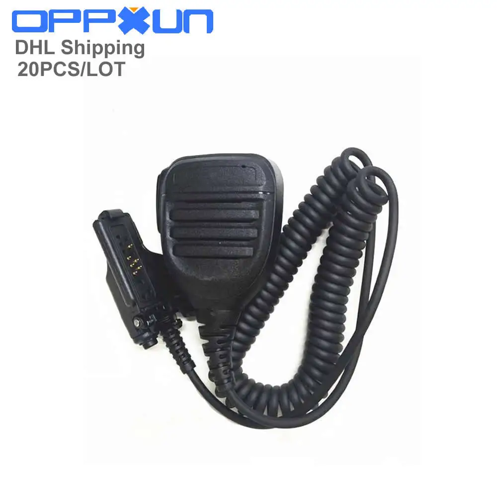 Оптовая продажа 20 шт. динамик микрофон для Motorola Walkie Talkie Радио HT1000 XTS1500 XTS2500 XTS3000