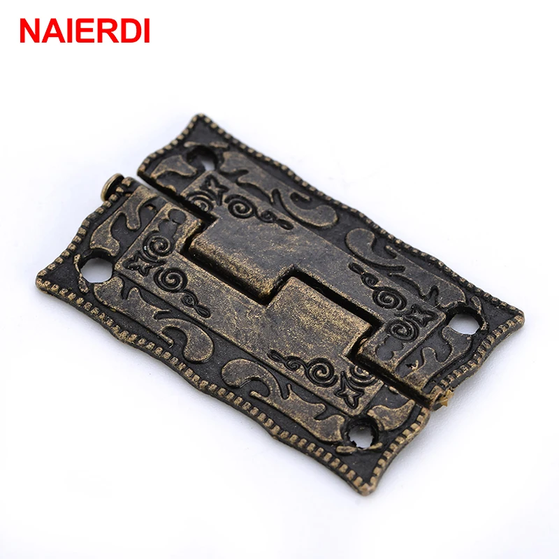 2PCS NAIERDI Antique Bronze Hinges Cabinet Door Drawer Decorative Mini Hinge For Jewelry Storage Wooden Box Furniture Hardware 
2PCS NAIERDI Antique Bronze Hinges Cabinet Door Drawer Decorative Mini Hinge For Jewelry Storage Wooden Box Furniture Hardware