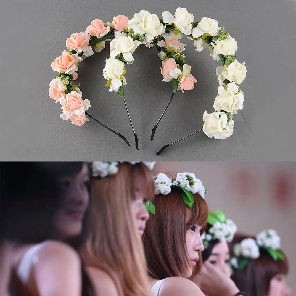 Great Stylish Women Girls Floral Headband Bohemia Hair Band Flower Garland Wedding Prom Head Wrap Hair Accessories Gift
Great Stylish Women Girls Floral Headband Bohemia Hair Band Flower Garland Wedding Prom Head Wrap Hair Accessories Gift