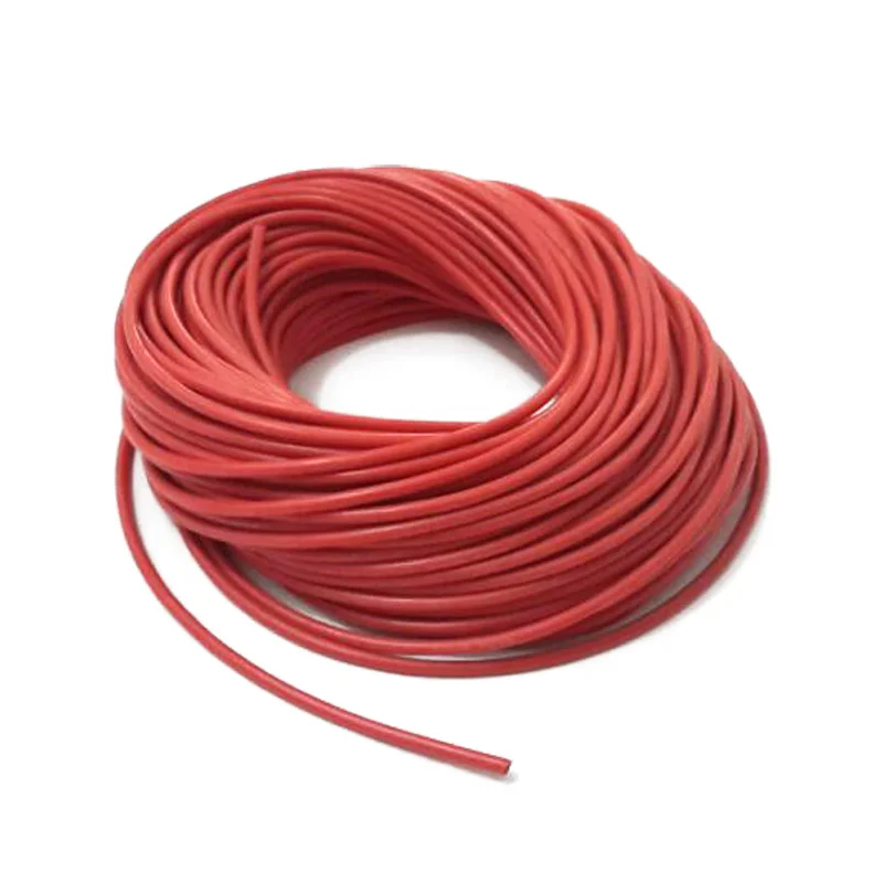 1 м цвета: черный красный 14AWG силиконовый кабель Силикагель провода