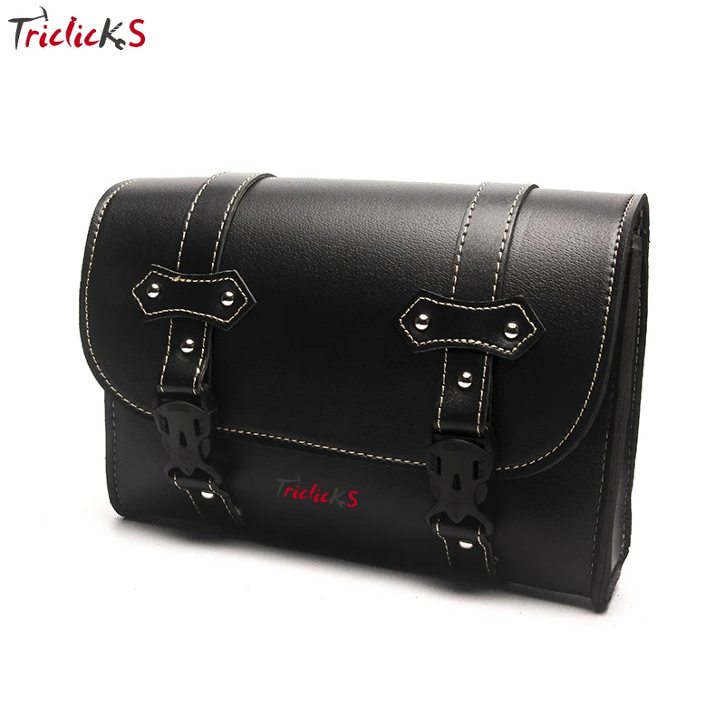 Triclick Black New Motocross Saddle Bag PU Leather Rectangle Bags Saddlebag Universal For all kinds of Motorcycle Luggage Bags
Triclick Black New Motocross Saddle Bag PU Leather Rectangle Bags Saddlebag Universal For all kinds of Motorcycle Luggage Bags
