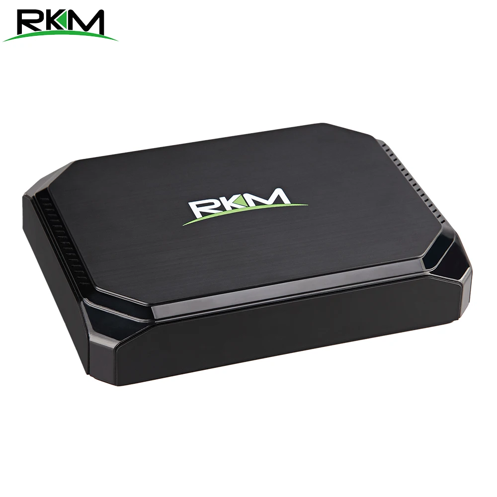 ТВ приставка RKM MK36T Win10 Z8350 2 Гб ОЗУ 32 ПЗУ eMMC двухдиапазонный Wi Fi 802 11 ac Bluetooth 4 0 USB3.0