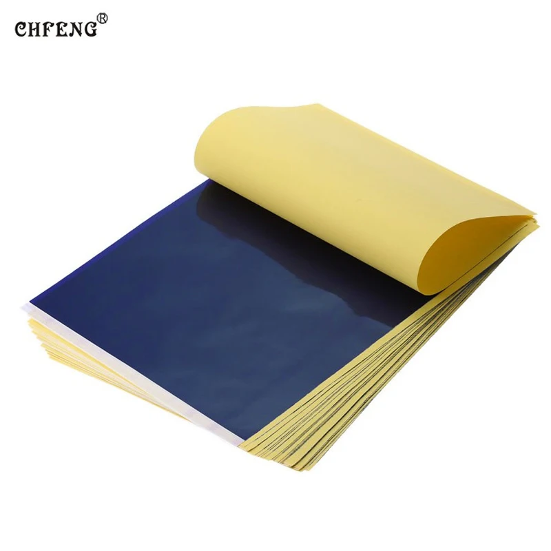 100 pcs Tattoo Accessories Stencil Transfer Paper A4 \ Stencil Carbon Tattoo Supplies Copy Body Arts Free Shipping
100 pcs Tattoo Accessories Stencil Transfer Paper A4 \ Stencil Carbon Tattoo Supplies Copy Body Arts Free Shipping