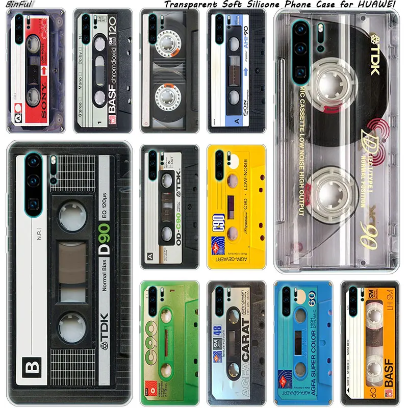 Classical Old Cassette tape Silicone Phone Case for Huawei P30 P20 Pro P10 P9 P8 Lite 2017 P Smart Z Plus 2019 NOVA 3 3i Cover
Classical Old Cassette tape Silicone Phone Case for Huawei P30 P20 Pro P10 P9 P8 Lite 2017 P Smart Z Plus 2019 NOVA 3 3i Cover