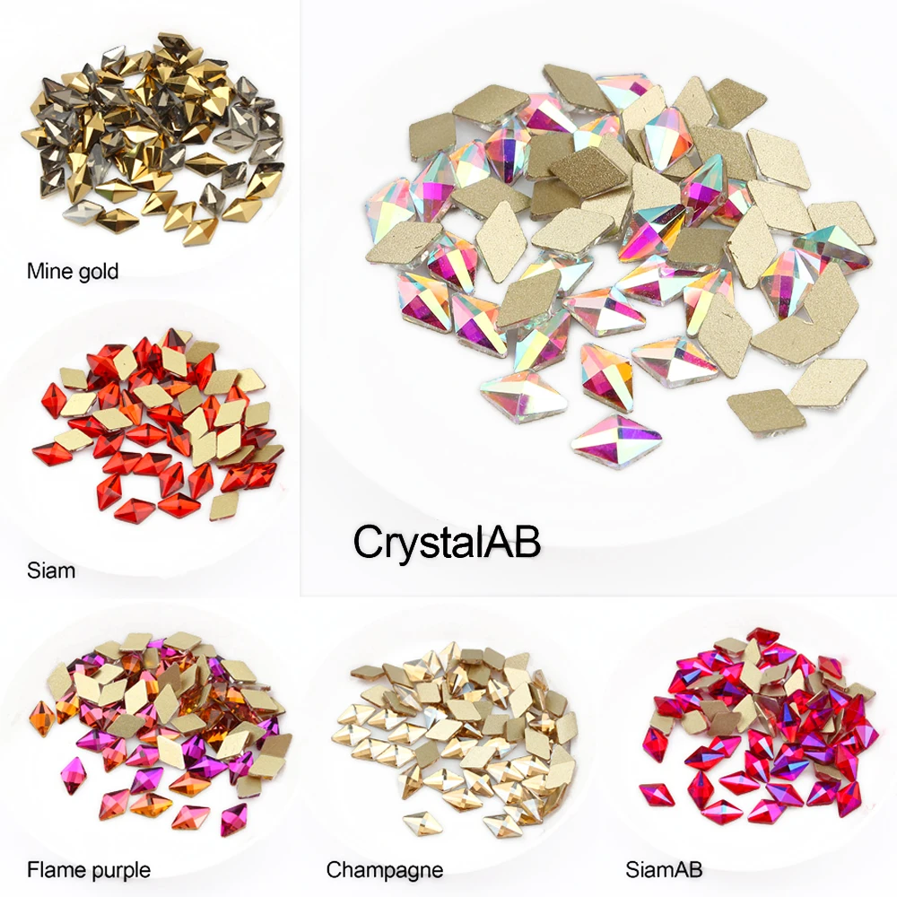 30pcs new rhombus designs nail crystals flat back nail diamonds gems rhinestones for nails art decoration
30pcs new rhombus designs nail crystals flat back nail diamonds gems rhinestones for nails art decoration