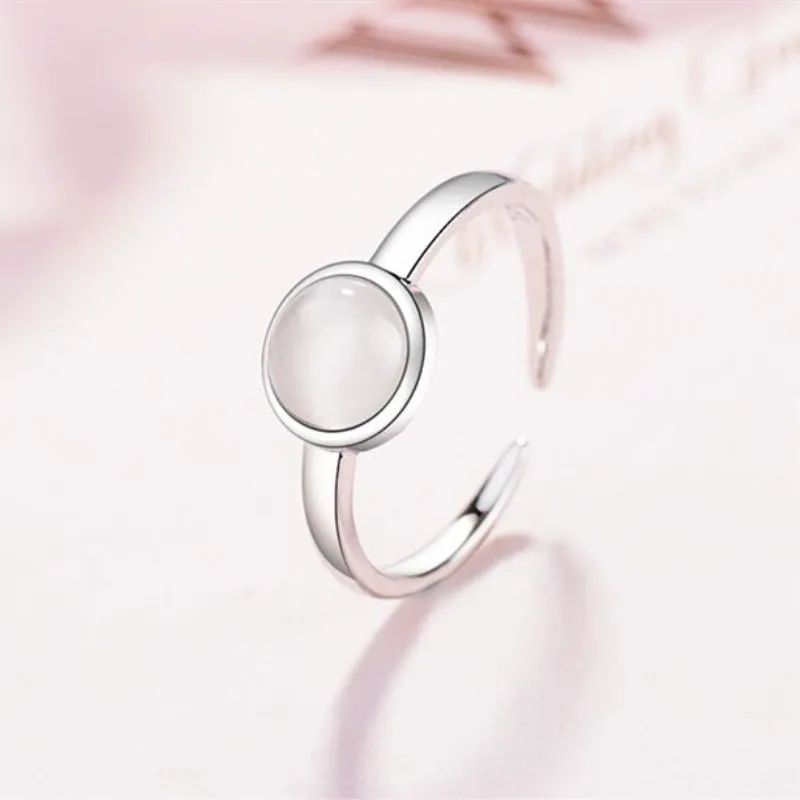 New Fashion Korean Style 925 Sterling Silver Jewelry Personality Sweet Cat Opal Three Colors Simple Round Opening Rings SR364
New Fashion Korean Style 925 Sterling Silver Jewelry Personality Sweet Cat Opal Three Colors Simple Round Opening Rings SR364
