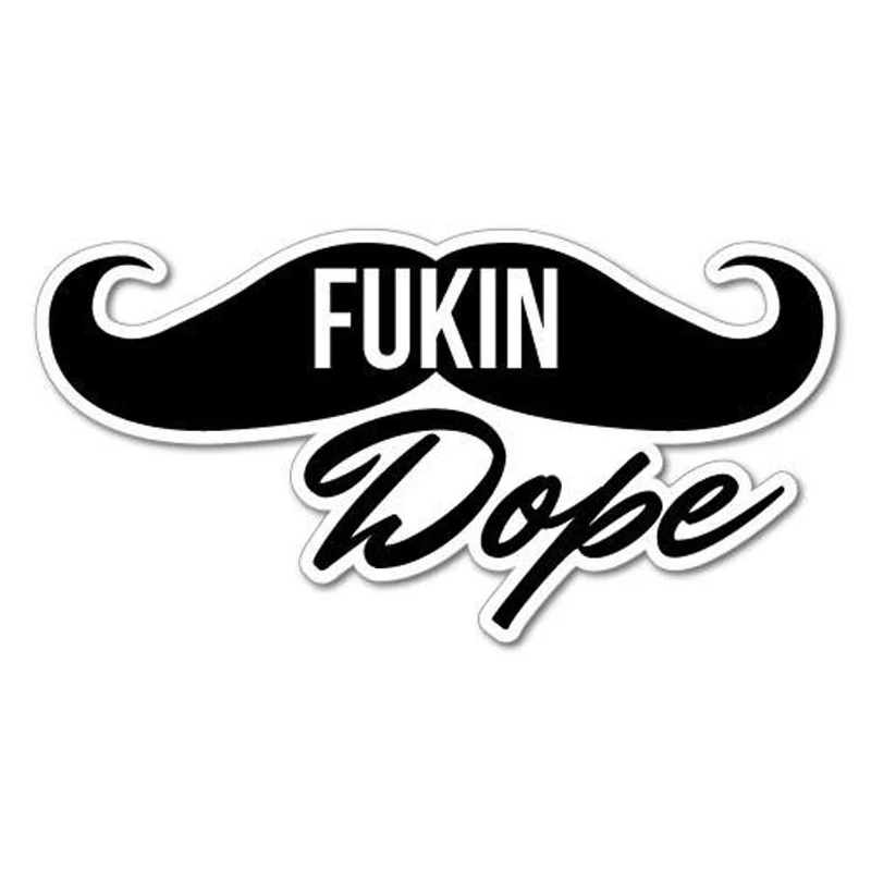 2 шт. Fukin Dope Jdm Наклейка Автомобили Drift Kanji пониженная позиция классная забавная