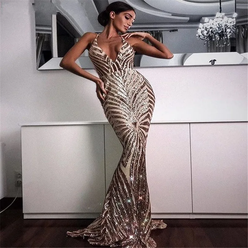 Sexy Rose Gold Sequin Backless Prom Dresses Mermaid 2019 Long Spaghetti Straps Black Maxi Women Cheap Formal Evening Party Dress
Sexy Rose Gold Sequin Backless Prom Dresses Mermaid 2019 Long Spaghetti Straps Black Maxi Women Cheap Formal Evening Party Dress