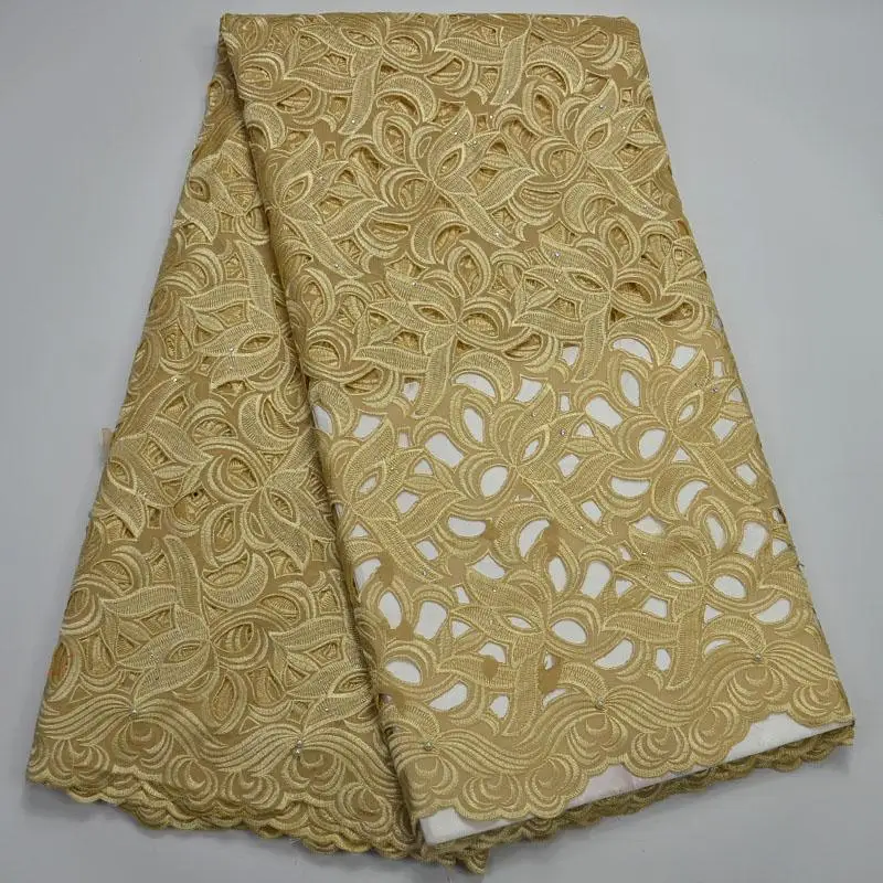 African Lace Fabric handcut High Quality Lace In Switzerland 5yards For Women Dress
African Lace Fabric handcut High Quality Lace In Switzerland 5yards For Women Dress