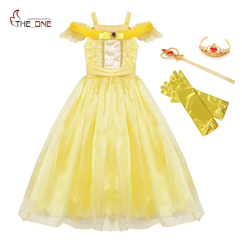 MUABABY Summer Girls Belle Dress up Kids Ruffles Beauty and The Beast Princess Costume Children Party Fantasy Clothes
MUABABY Summer Girls Belle Dress up Kids Ruffles Beauty and The Beast Princess Costume Children Party Fantasy Clothes