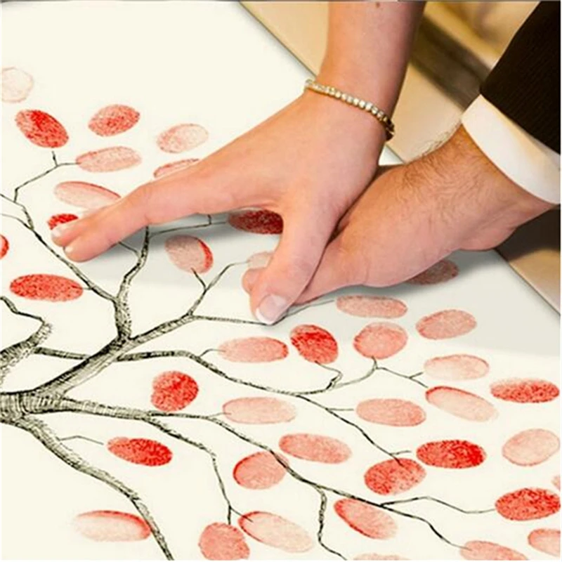 1Pcs Personalized Custom Wedding Decoration DIY Fingerprint Tree Signature Canvas Print Fireworks Wedding Gift Wedding Tree
1Pcs Personalized Custom Wedding Decoration DIY Fingerprint Tree Signature Canvas Print Fireworks Wedding Gift Wedding Tree
